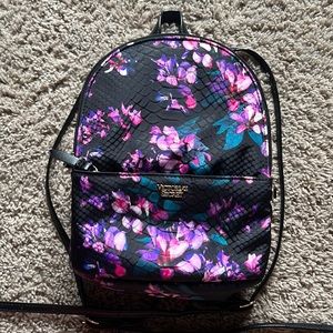 Victoria Secret mini floral backpack
